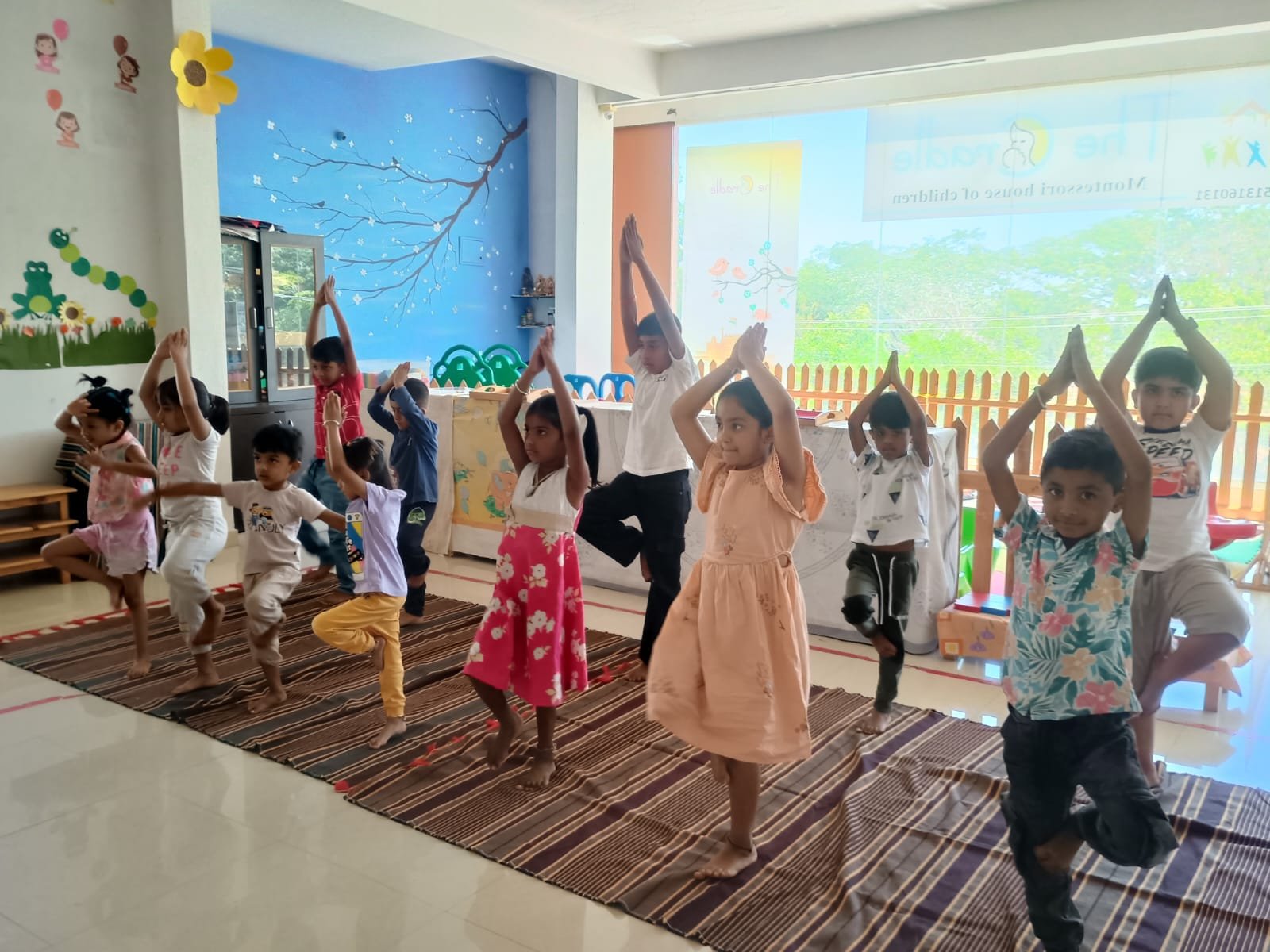 Summer Camp program at The Cradle Montessori